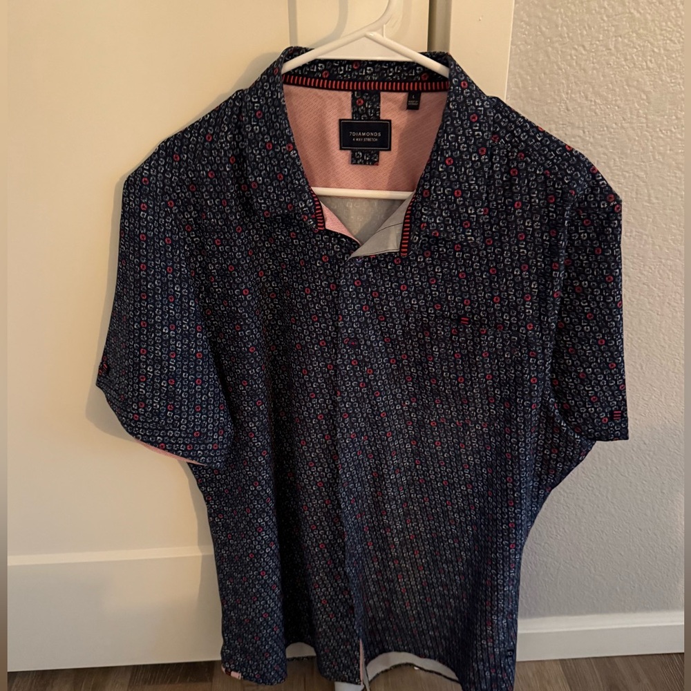7 diamonds 4 way cotton stretch